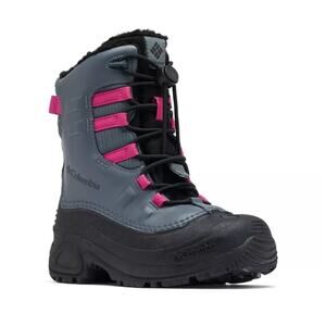 Columbia Youth Unisex Bugaboot Celsius Boot Graphite/Wild Fuchsia BY4430-054 Sz1
